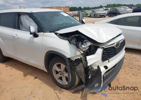 2020 Toyota Highlander L из США, поврежденный, VIN 5TDCZRAH2LS508743